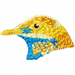 Small Birds Embroidery Design 7